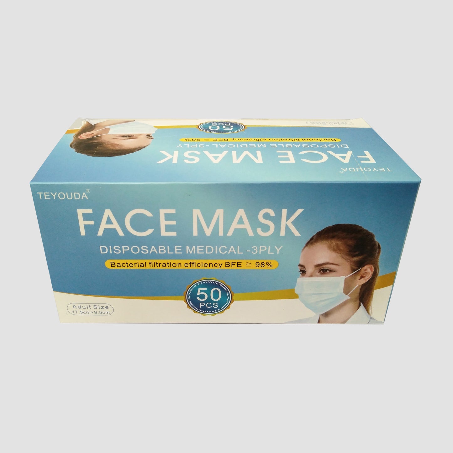 Disposable Medical 3-Ply Face Masks