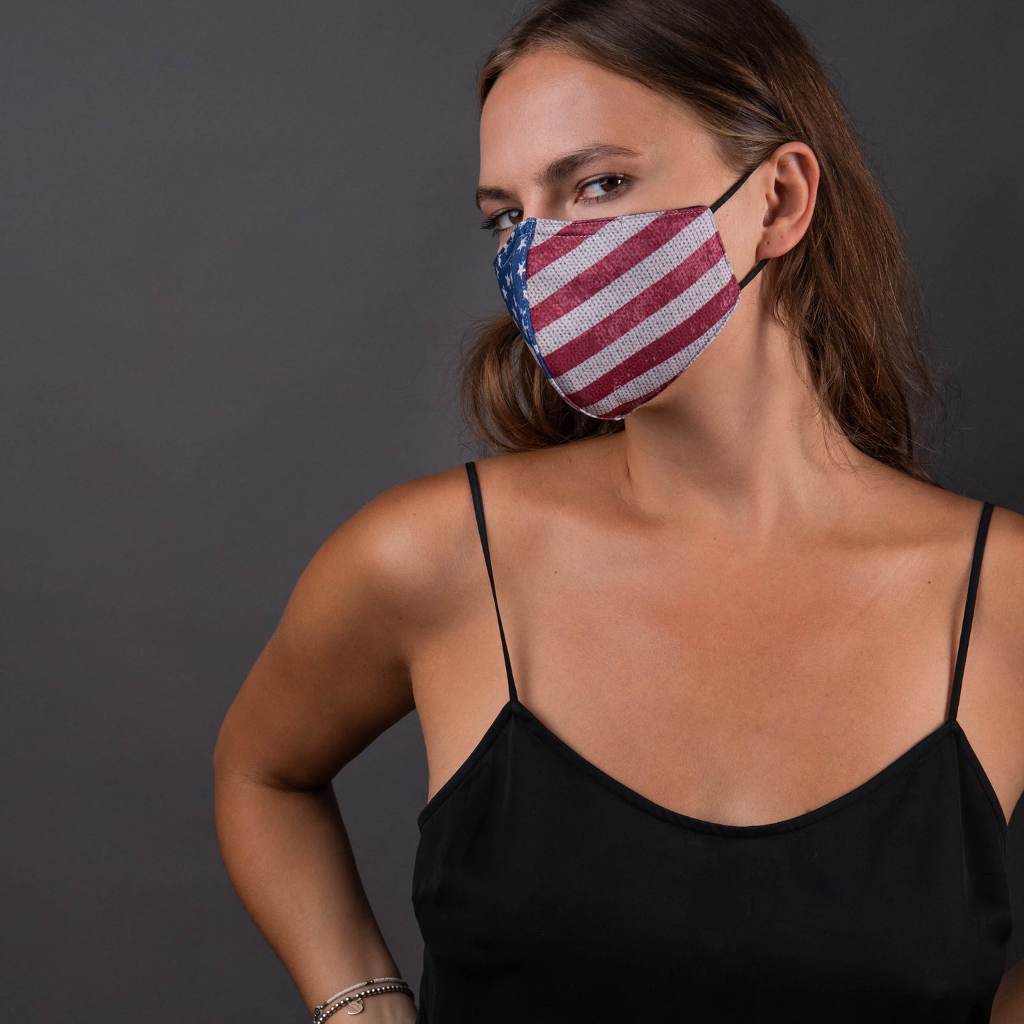 Vintage Stars and Stripes Daily Face Mask