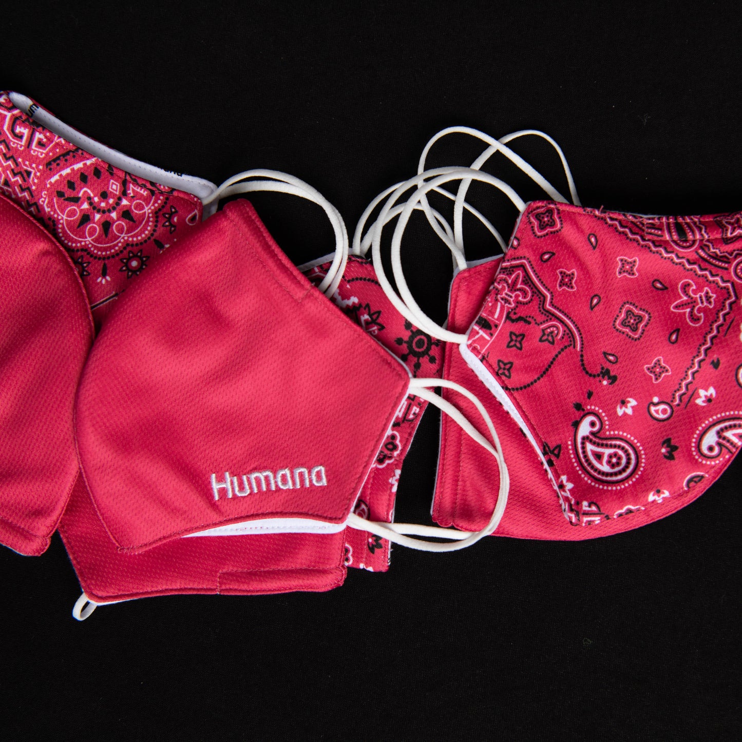 Humana Watermelon Bandana Patchwork-Adult 10-Pack