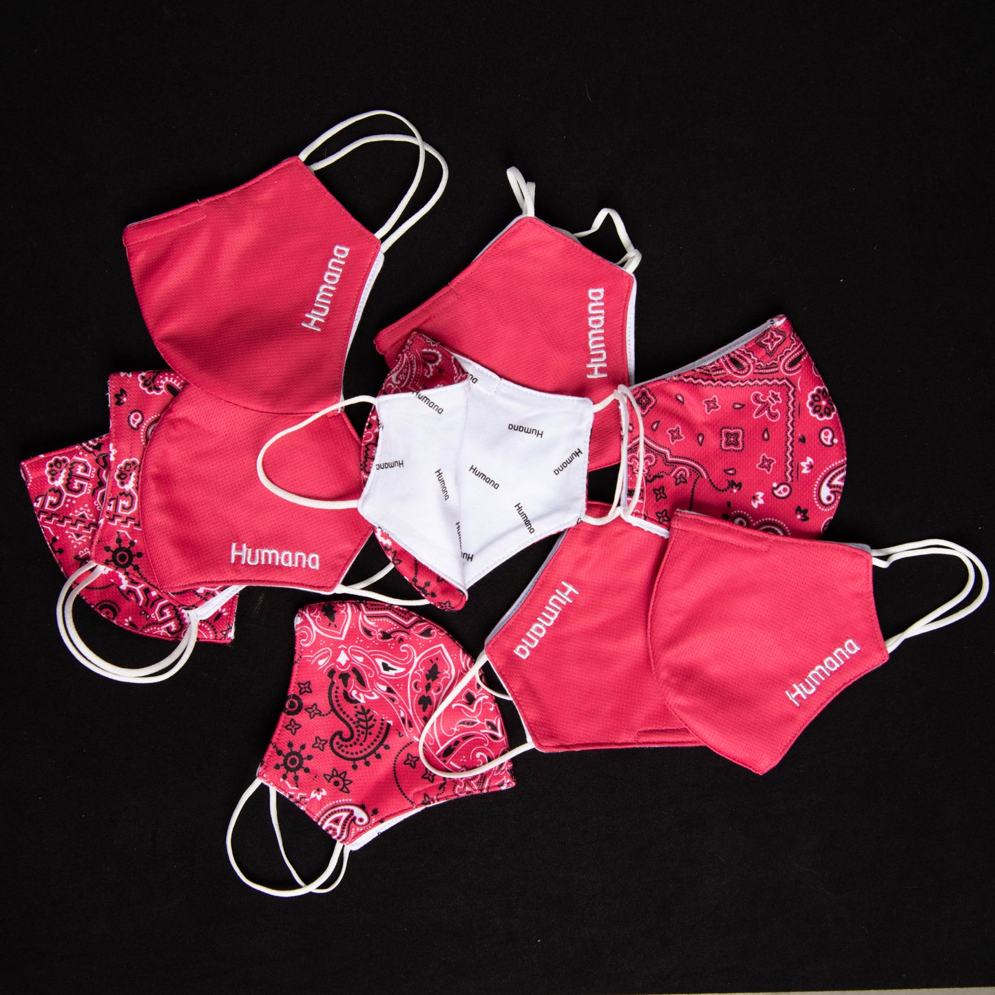 Humana Watermelon Bandana Patchwork-Adult 10-Pack