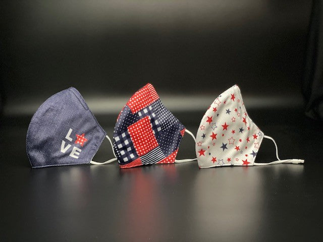 Adult Summer Picnic 3-Pack With Adjustable Ear Loops