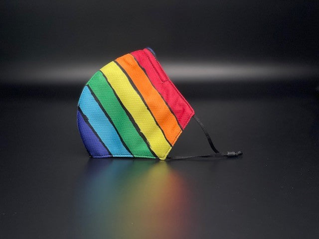 Adult Rainbow PRIDE 3-Pack With Adjustable Ear Loops