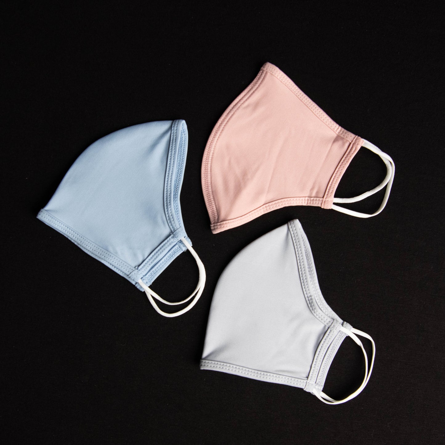 Pink/Grey/Chambray Sport Mask 3-Pack